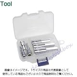 エイト六角ソケットビット標準寸法(差込角6.35mm) 6本セット 3~10mm 41SBS6