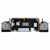 LANDALANYA 交換用 デュアル冷却ファン プラスヒートシンク付き Dell XPS 13 7390 9310 2イン1 ノートパソコン 0VDFK8 AT2WX002SCL EG50030S1-C180-S9A 5K2004KBT7 EG50030S1-C170-S9A 5K2用 004KAS。 8 DC5V 0.19A ファン。