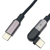エスエスエーサービス USB2.0 PD60W対応Type-Cオス－オス スイングケーブル120cm SU2-TCCL120B