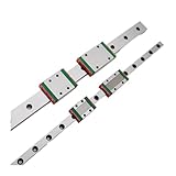 ミニチュアリニアスライドガイド リニアガイド 1 個 + 45mm - 600mm ミニチュア リニア レール スライド MGW9C 1 個(80mm)