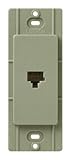 Lutron SC-PJ-GB Satin Colors Phone Jack, Greenbriar by Lutron [並行輸入品]