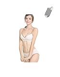 AIKOSHA NETWORK ベージュ 38/85 授乳ブラジャー ＆ マタニティショーツ ノンワイヤー ストラップオープンタイプ 産前 産後