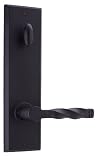 Weslock 07904--N2SL20 Greystone/Rockford Interior Entry Handle, Black by Weslock