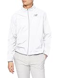 [ニューバランス ゴルフ] メンズ 撥水 ジップアップブルゾン (防風性・超軽量・4WAYストレッチ) / ゴルフ アウター / 012-2120002 030_ホワイト×グレー 5 [L]