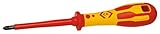C. K Tools T49143-3 Dextro VDE Insulated PoziDriver PZ3 x 6-Inch Shaft [並行輸入品]
