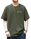 [ODFMCE] メンズ tシャツ 夏 半袖 綿 シンプル 無地 ゆったり おしゃれ 大きいサイズ