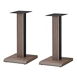 ハヤミ工産 スピーカースタンド 高さ57㎝ 2台1組 木目調 SB-415