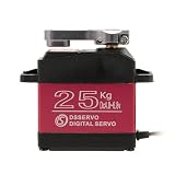 ゾースカイ DS3225* 25kg高トルク フルメタルデジタルステアリングサーボ 防水サーボ バハのラジコン (Control Angle 270)