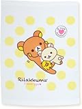 西川リビング リラックマ ベビータオルケット 綿100％ 85×115cm 日本製 [Baby Product]