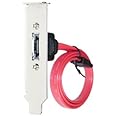 SATA III 6GB シリアルATAケーブル SATA → eSATA変換 LowProfile専用