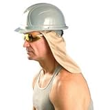 12PCK-Neck Shade - Reduce Sun Stress on Back of Neck - KHAKI by Occunomix [並行輸入品]