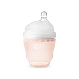 Olababy (オラベビー) GentleBottle シリコン製 ほ乳びん 120ml (コーラル)