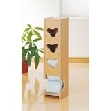 日本製 トイレラック トイレットペーパー5個収納可能 スリム ラック 収納 トイレットペーパー トイレラック 代引不可 ポイント10倍