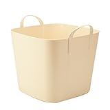 「スタックストー」 収納ボックス baquet (バケット) アイボリー M 25L