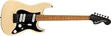 Fender Squier by Fender スクワイヤー エレキギター FSR Contemporary Stratocaster Special, Roasted Maple Fingerboard, Black Pickguard, Vintage White ソフトケース付き