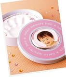 ハローメモリー・ボックス【手形／足型】 (ピンク)