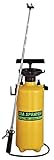 FA03-7720単頭式プレッシャー式噴霧器7L 2頭伸縮式ノズル70～210cm付&安全保護対策セット