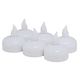 Kiera Grace Floating Flameless LED Candle with Yellow Flickering Light, 6-Pack by Kiera Grace