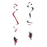 Ninja Warriors Hanging Swirls - 12 ct [並行輸入品]
