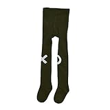 リトルガールズベビーXOパターンタイツブラックレギンス、春秋0-1