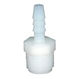 LASCO 19-9667 Barb Fitting Adapter with 1/4-Inch Insert and 1/2-Inch Male Pipe Thread, Nylon by LASC