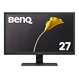 BenQ モニター ディスプレイ GL2780 27インチ/フルHD/TN/1ms/75Hz/輝度自動調整/ブルーライト軽減/フリッカーフリー/HDMI/D-sub/DVI/DP/スピーカー
