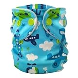 FuzziBunz Perfect Size Pocket Diaper - XS - FlyBoy by FuzziBunz