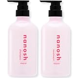 【公式ストア限定】 nanosh ナノッシュ ナノバブル水 100％配合 シャンプー・トリートメント (モイスト) (500ml 2本セット）