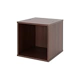 オープンタイプ 収納ラック 収納ボックス ラック カラー：ブラウン