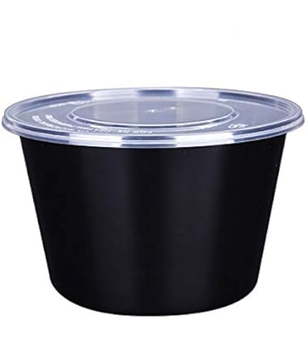 DLV楕円24-18(60)MSD黒本体/蓋セット各300 麺容器 DLV楕円24-18(60)MSD 黒 本体 エフピコ | テイクアウト