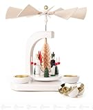 蝋燭 d=14mm か茶 x の深さの軽い幅 X の高さのために、着色される天使、抗夫および騎手が付いているピラミッドは 22 の cmx25 cmx19 cm の鉱石山ピラミッドのクリスマスのピラミ