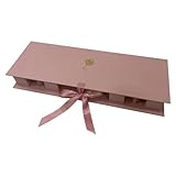 Perfk Mom レター型空フラワーボックス花包装母の日充填可能お土産ギフトボックス DIY プレゼント装飾用, ピンク