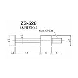 テクロック (TECLOCK) T字型測定子ZS-526