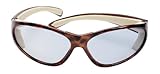 Body Glove 90250 24/7 Photochromic High Impact Safety Glasses, Brown Tortoise Frame, Gray 1-to-Gray 