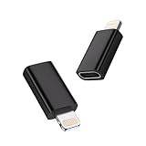 cronincards Type-C iphone 変換 対応 iphone オス 変換 Type-c メス 黑 変換アダプタ 2個セット PD/QC 急速充電 5Gbps 高速データ転送 OTG 対応 オーディオ伝送 Type-Cメス変換 Iphoneオス 変換アダプタ Windows Pad Pro iPhone 17/16/15 Pro Max など機器対応