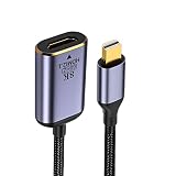 NFHK Mini DisplayPort 1.4 ソース - HDMI 2.0 ディスプレイ 8K 60hz UHD 4K Mini-DP - HDMI オス モニターアダプターケーブル