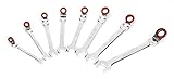Performance Tool W30645 SAE Flex Magnetic Ratcheting Wrench 8-Piece [並行輸入品]