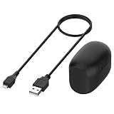 For Jabra Elite 65t 充電器 ケース イヤホン充電ボックス For Jabra Elite 65 t収納スペースと充電ボックス 交換用充電器ケース イヤホン保護交換用カバー For Jabra Elite 65t 充電ケース用 （イヤホンは含まれません）