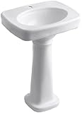 Kohler Bancroft台座バスルームシンクwith single-hole蛇口ドリル 1.38 K-2338-1-0 1