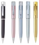 ネームペン スタンペンＧ ノック式 印鑑付きボールペン　（シャチハタ式ネーム印+ボールペン） (ブルー)