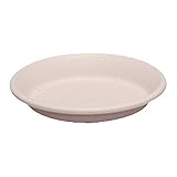 アイリスオーヤマ 受け皿 素焼風受皿 8号 ピンク 直径約24×高さ約3.8