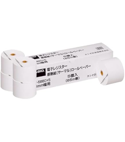 【送料無料】カシオ　CASIO 電子レジスター　ロール紙おまけ CASIO 110ER Roll paper set procedure - YouTube