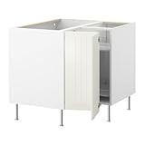 IKEA(イケア) FAKTUM ストート ホワイト 19862414 コーナーベースキャビネット、ストート ホワイト