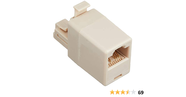 Amazon Co Jp エレコム Rj45 Rj11変換コネクタ 2個セット Ld Rj4511then パソコン 周辺機器