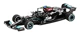 Minichamps 1/43 M-AMG W12ハミルトン ブラジルGP2021ウィナー旗 完成品