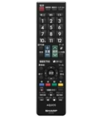 シャープ 50V型 液晶テレビ AQUOS LC-50U40 4K + リモコン Amazon | シャープ液晶テレビ(AQUOS) 用純正リモコン現行多機種