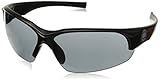 Harley Davidson HD1501 Safety Eyewear with Black Frame, Silver Mirror Lens Tint and Anti-Scratch Har