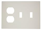 Levitonチーター3-gang Midsize Two Toggle /二重壁材 1