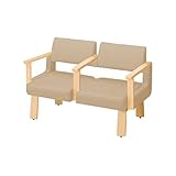 コクヨ(KOKUYO) ベンチ ロビーチェア ALRA(アルラ) W1235×D600×H870mm CN-W452LAAHL ペールベージュ