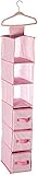 Delta Children Nursery Storage Set, Pink, 48 Piece